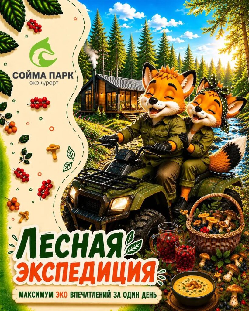 Программа «Лесная экспедиция» в Сойма Парке